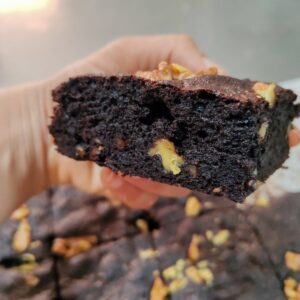 Brownie con nueces SIN LACTOSA